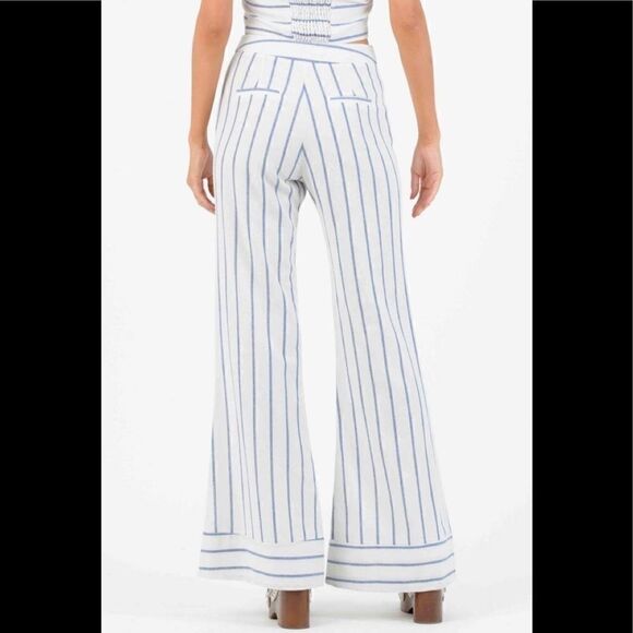 LUCCA ISLA WIDE LEG CUFF PANTS. NWOT - Picture 3 of 6